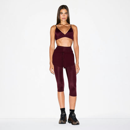 Skims Nikeskims Shine Triangle Bra Currant