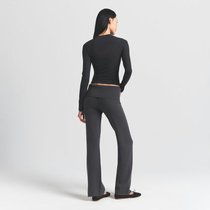 Skims Sweater Knits Foldover Pant Ash
