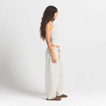 Skims Heavyweight Fleece Oversized Jogger Heather Grey