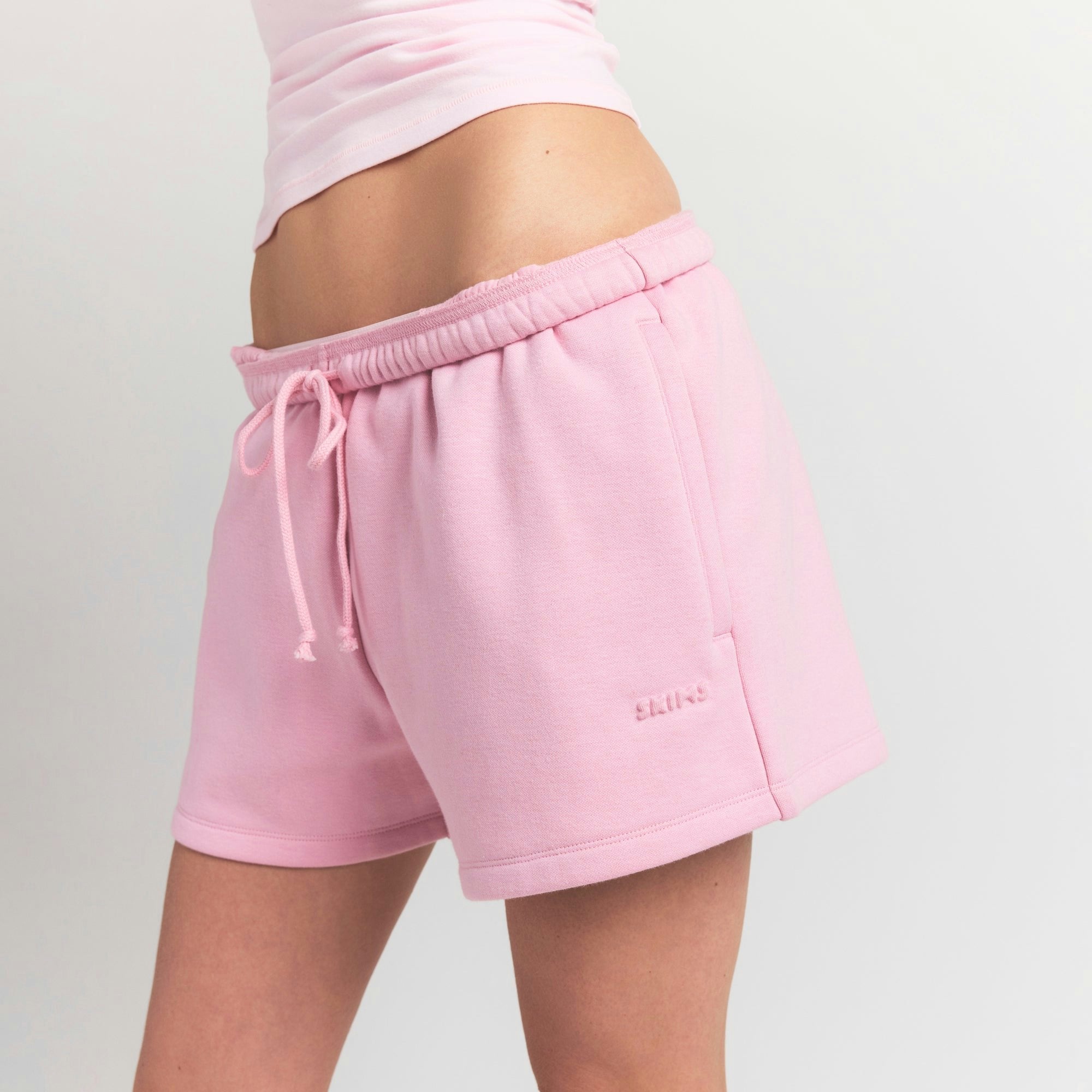 Skims Cotton Fleece Classic Short Halite