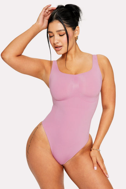 Fabletics Nearly Naked Shapewear Thong Bodysuit
