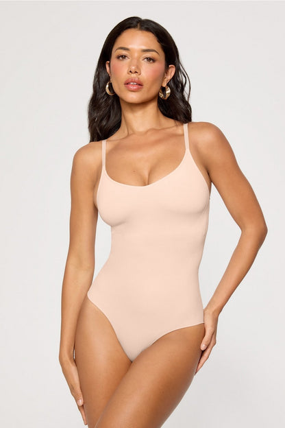 Fabletics Nearly Naked Shapewear Strappy Bodysuit