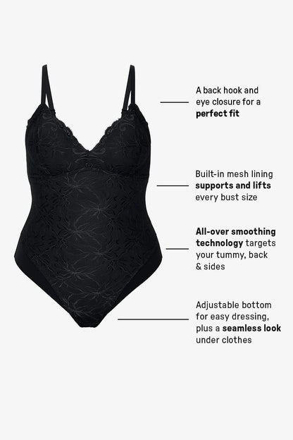 Fabletics Smoothing Lace Bodysuit