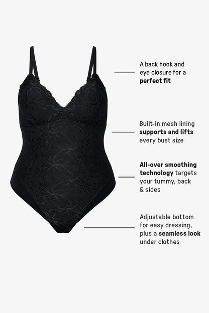 Fabletics Smoothing Lace Bodysuit