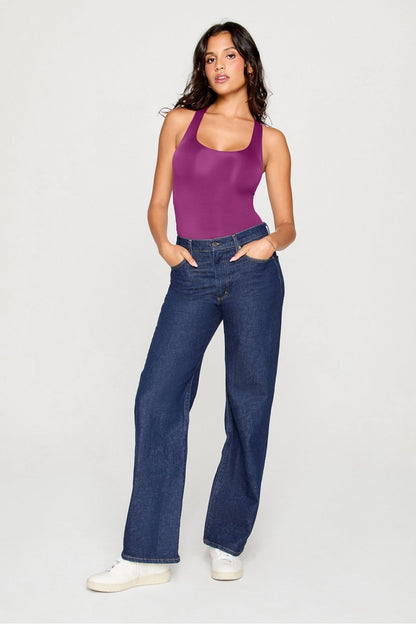 Fabletics Stretchy Fit Racerback Thong Bodysuit