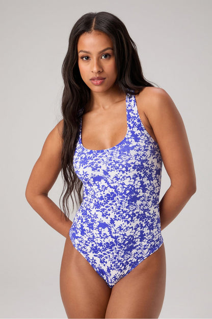 Fabletics Stretchy Fit Racerback Thong Bodysuit