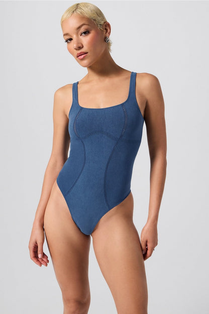 Fabletics Denim Look Bodysuit