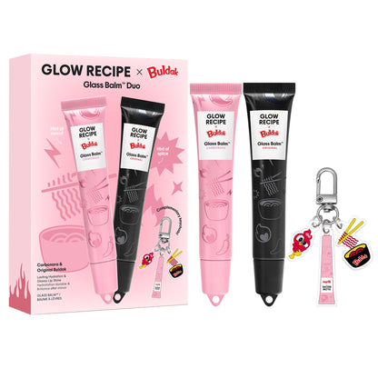 Glow Recipe x Buldak Glass Balm Lip Duo