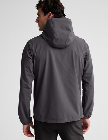 Beyond Yoga AirLite Mens Hooded Full Zip Jacket