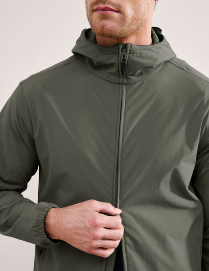 Beyond Yoga AirLite Mens Hooded Full Zip Jacket