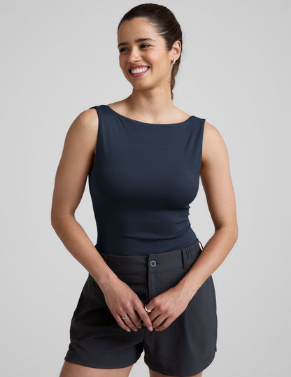 Beyond Yoga Eclipse Open Back Tank Women's