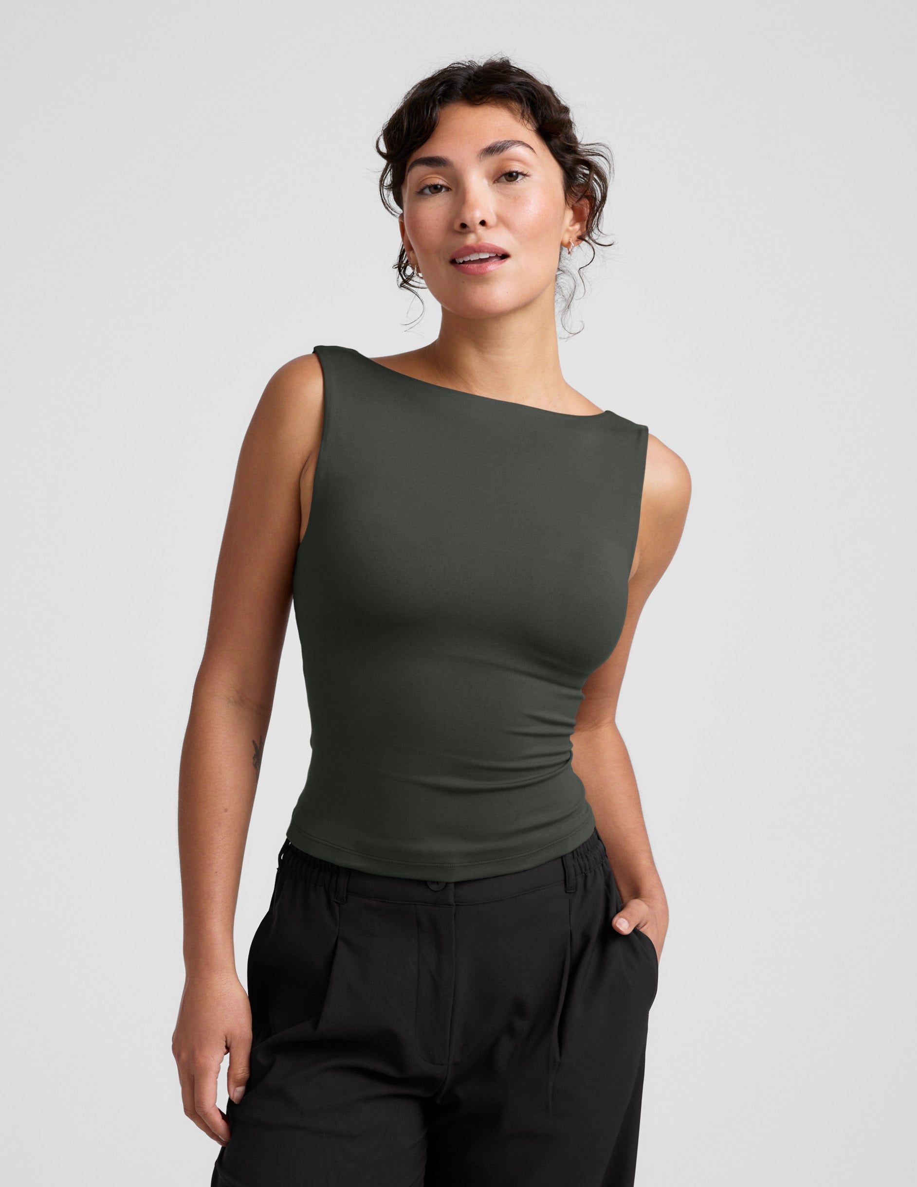 Beyond Yoga Eclipse Open Back Tank Women's