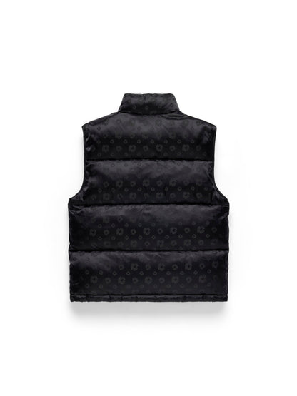 Denim Tears Jacquard Monogram Cotton Wreath Vest Black