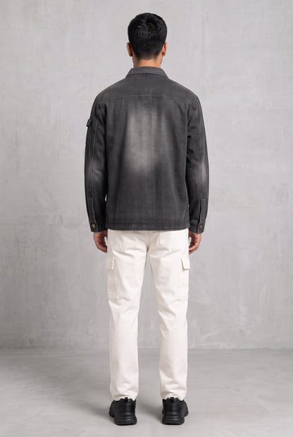 BLACK OG DENIM MEN'S JACKET