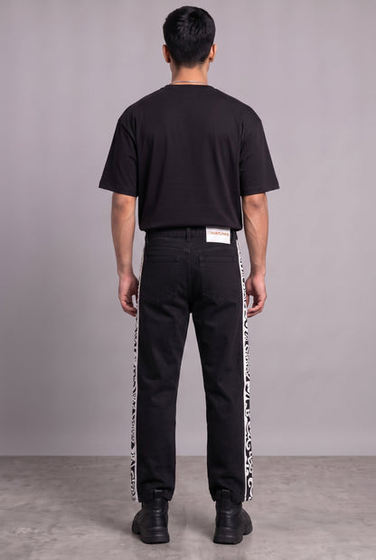 DAY TO NIGHT DENIM BLACK MEN'S PANTS [50/50 LIMITED EDITION]