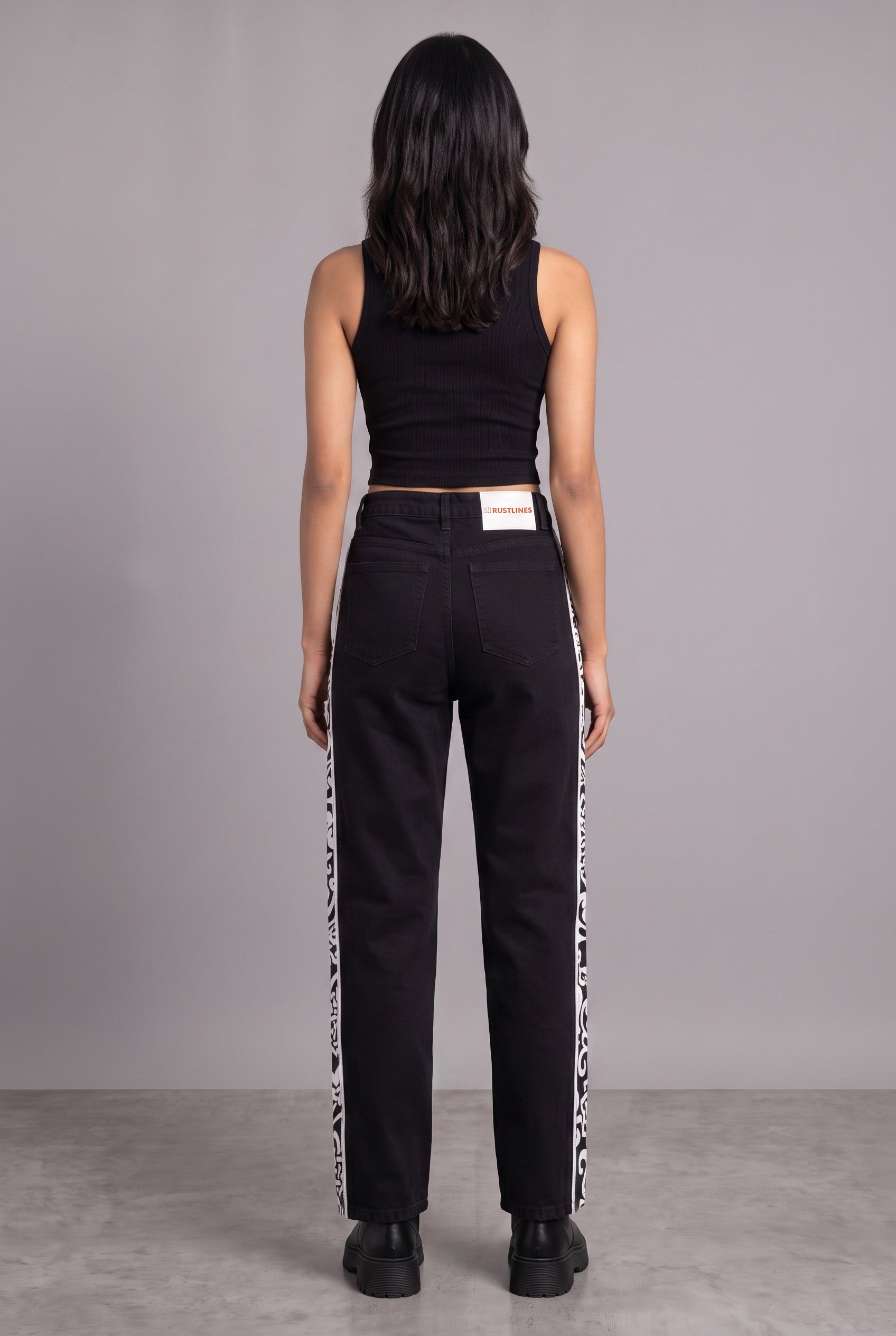 DAY TO NIGHT DENIM BLACK WOMEN'S PANT [50/50 LIMITED EDITION]