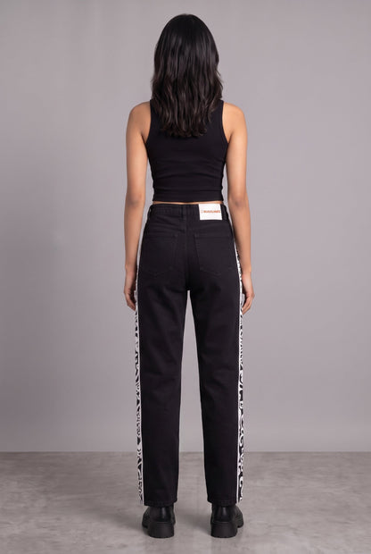 DAY TO NIGHT DENIM BLACK WOMEN'S PANT [50/50 LIMITED EDITION]