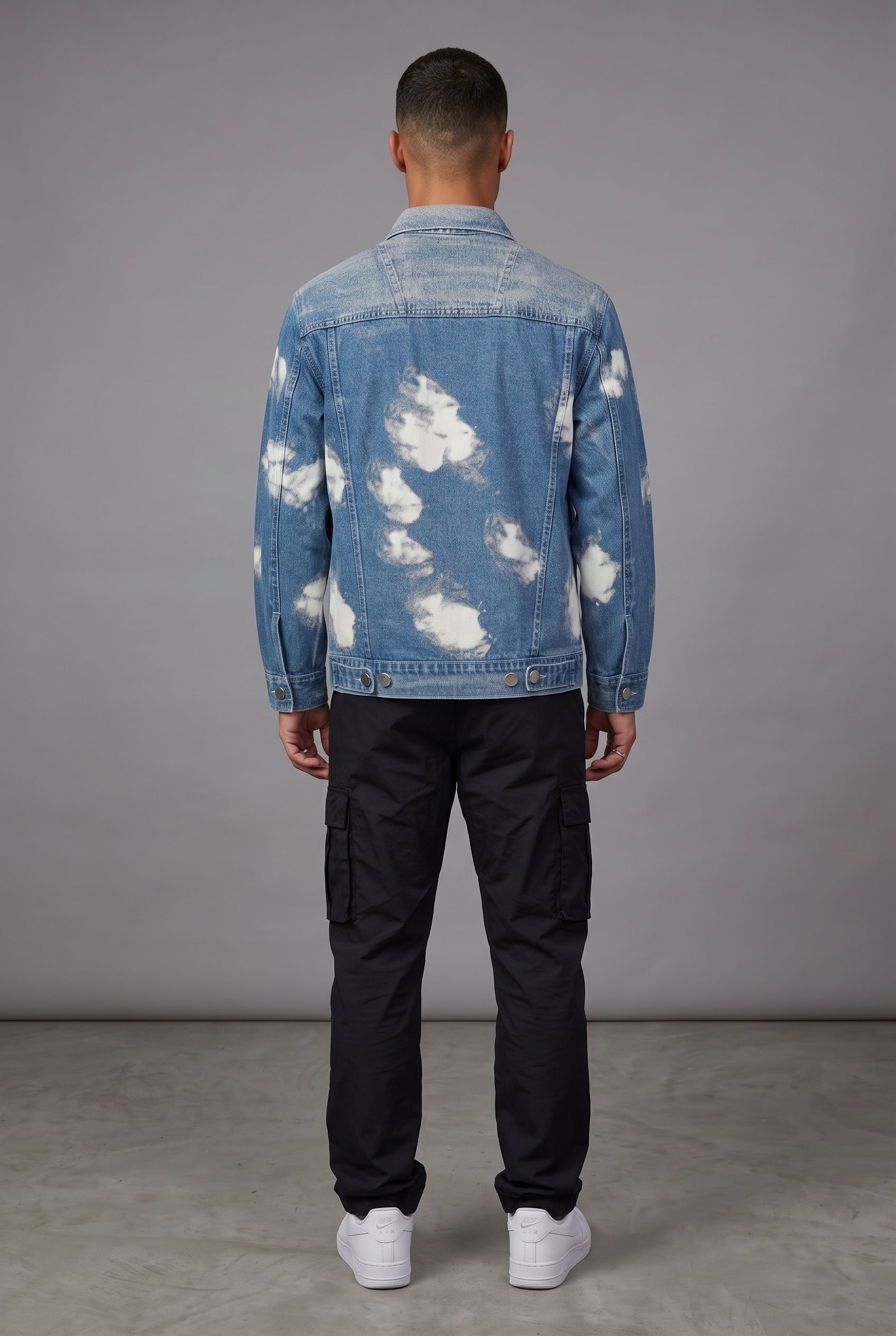 BLUE CLOUD DENIM MEN'S JACKET