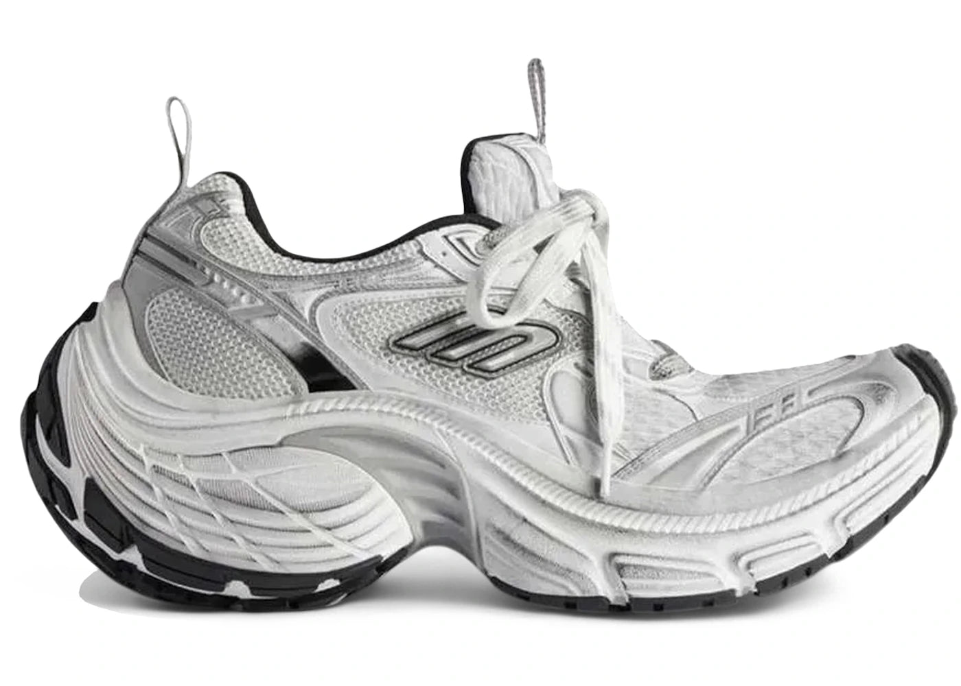 Balenciaga 10Xl White Black Grey