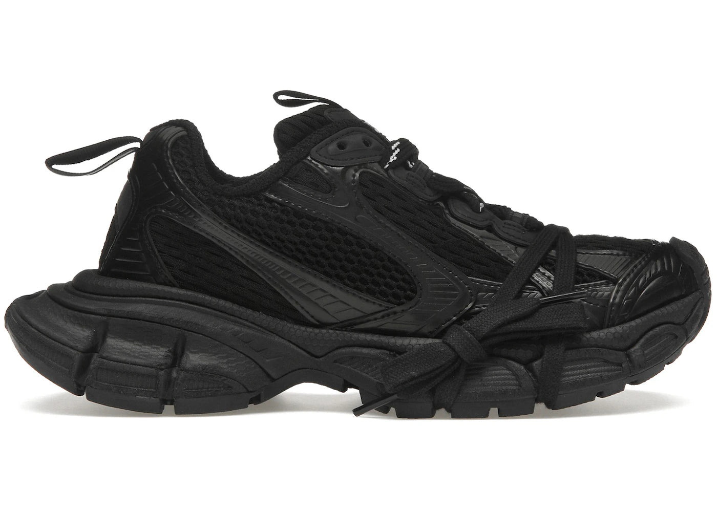 balenciaga 3xl black mesh (women's)