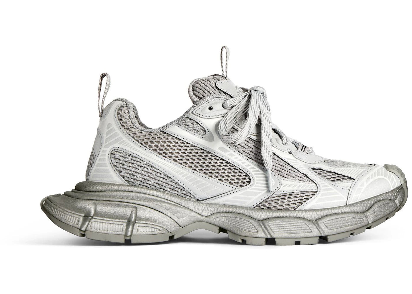 balenciaga 3xl reflective grey