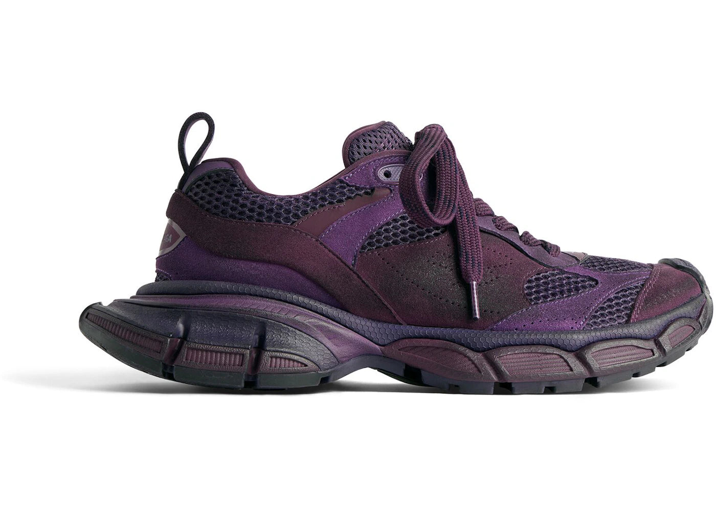 Balenciaga 3Xl Sneakers Purple Suede (Women'S)