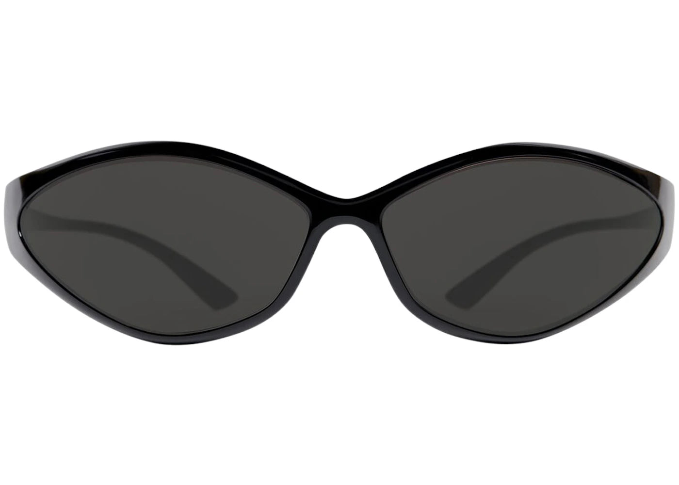 balenciaga 90s oval sunglasses black (745069t00071000)