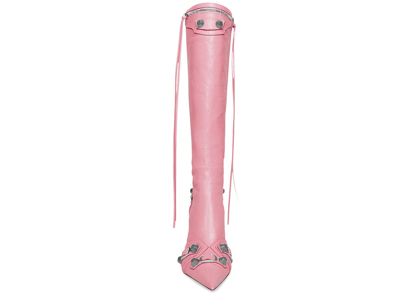 balenciaga cagole 90mm boot pink
