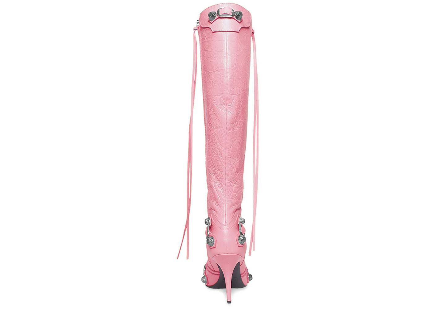 balenciaga cagole 90mm boot pink