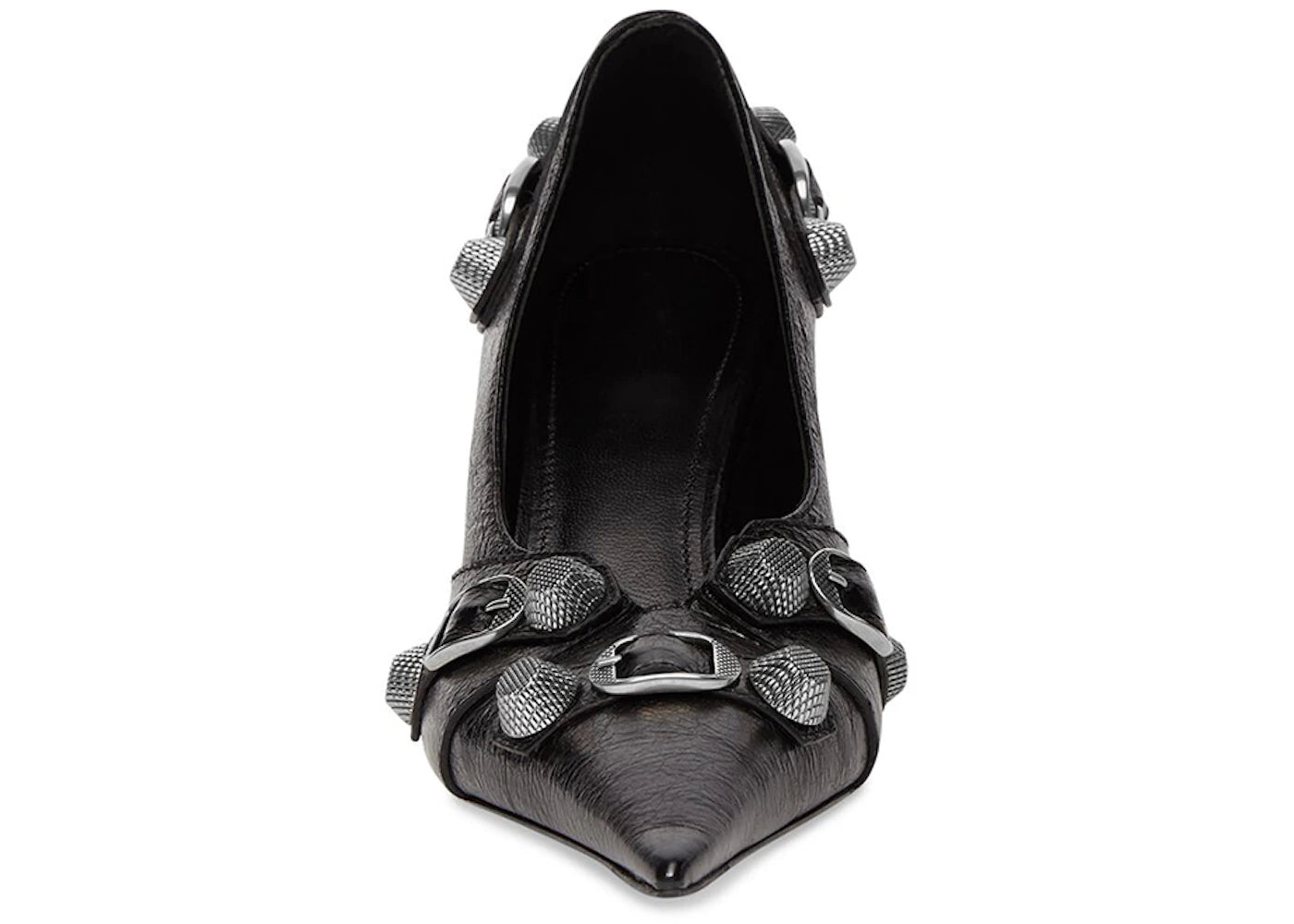 balenciaga cagole 90mm pump black