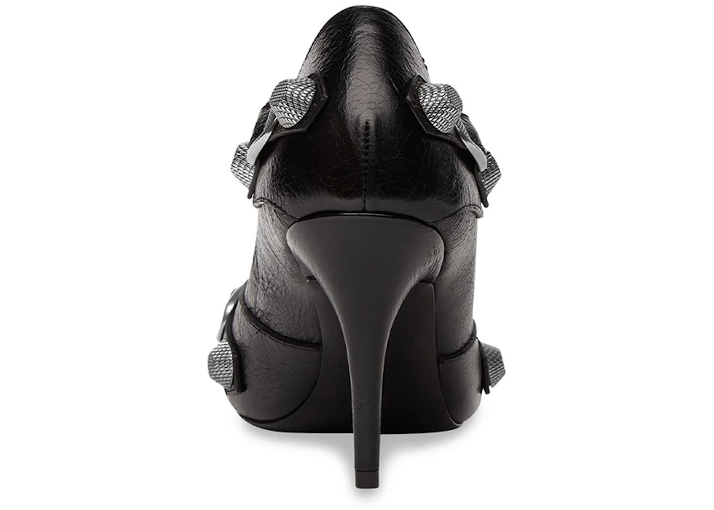 balenciaga cagole 90mm pump black