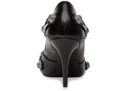 balenciaga cagole 90mm pump black
