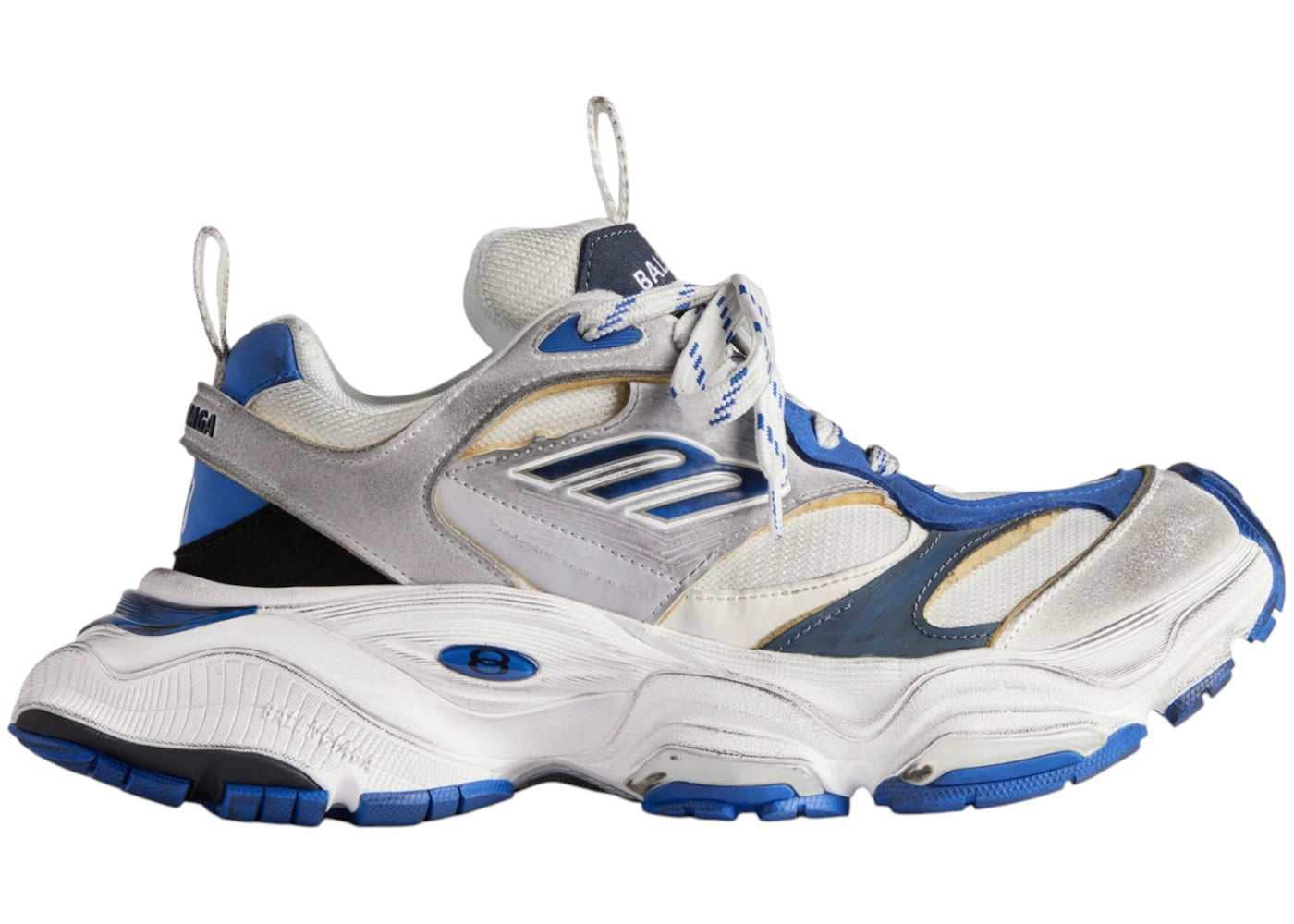 Balenciaga Cargo Grey Blue