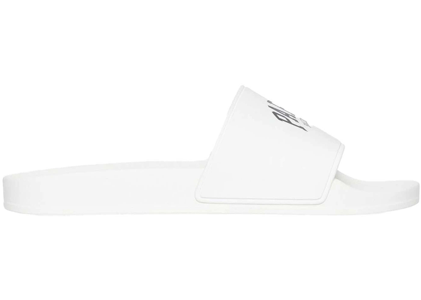balenciaga city pool slide paris white
