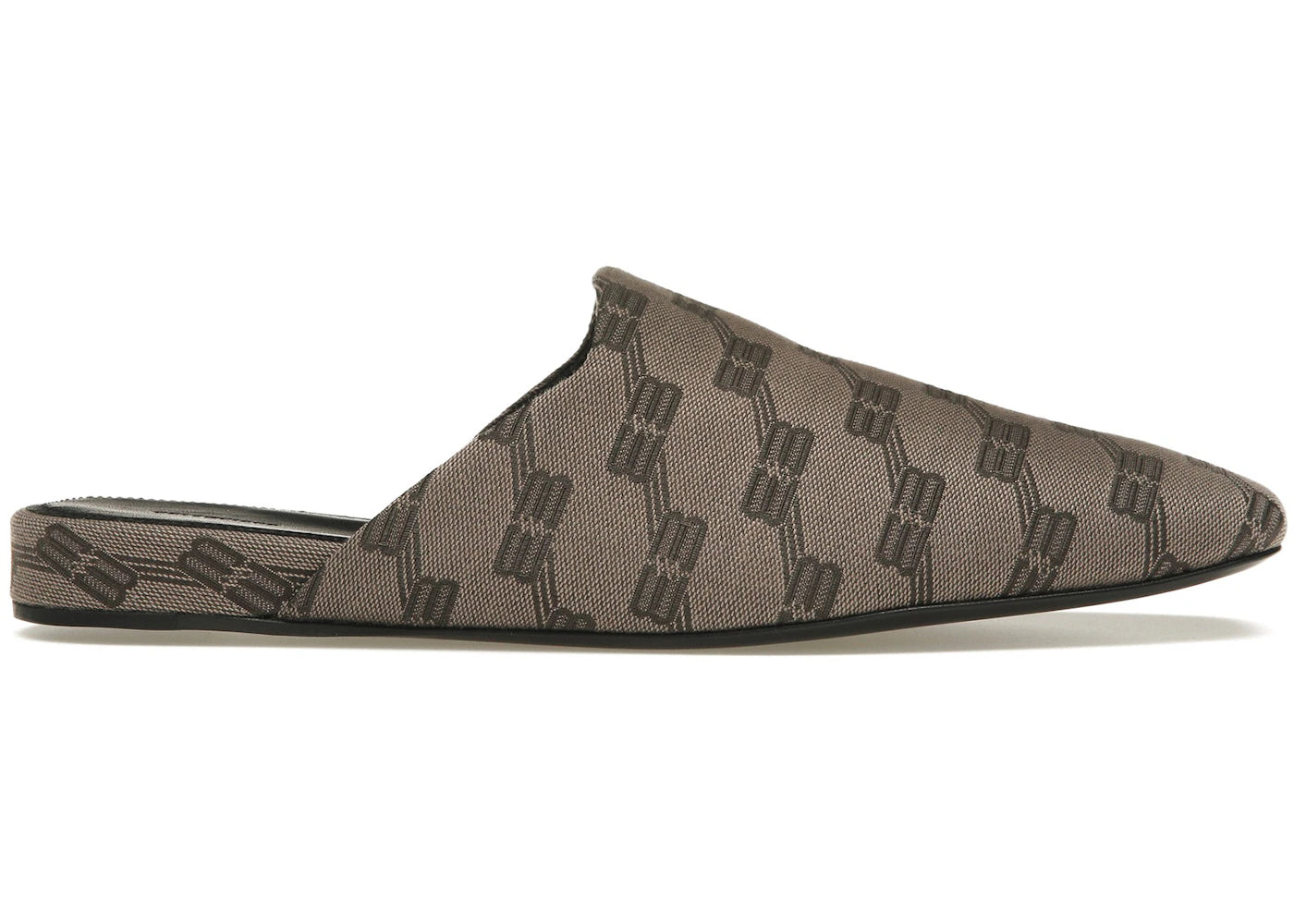 Balenciaga Cozy Jacquard Mules Brown