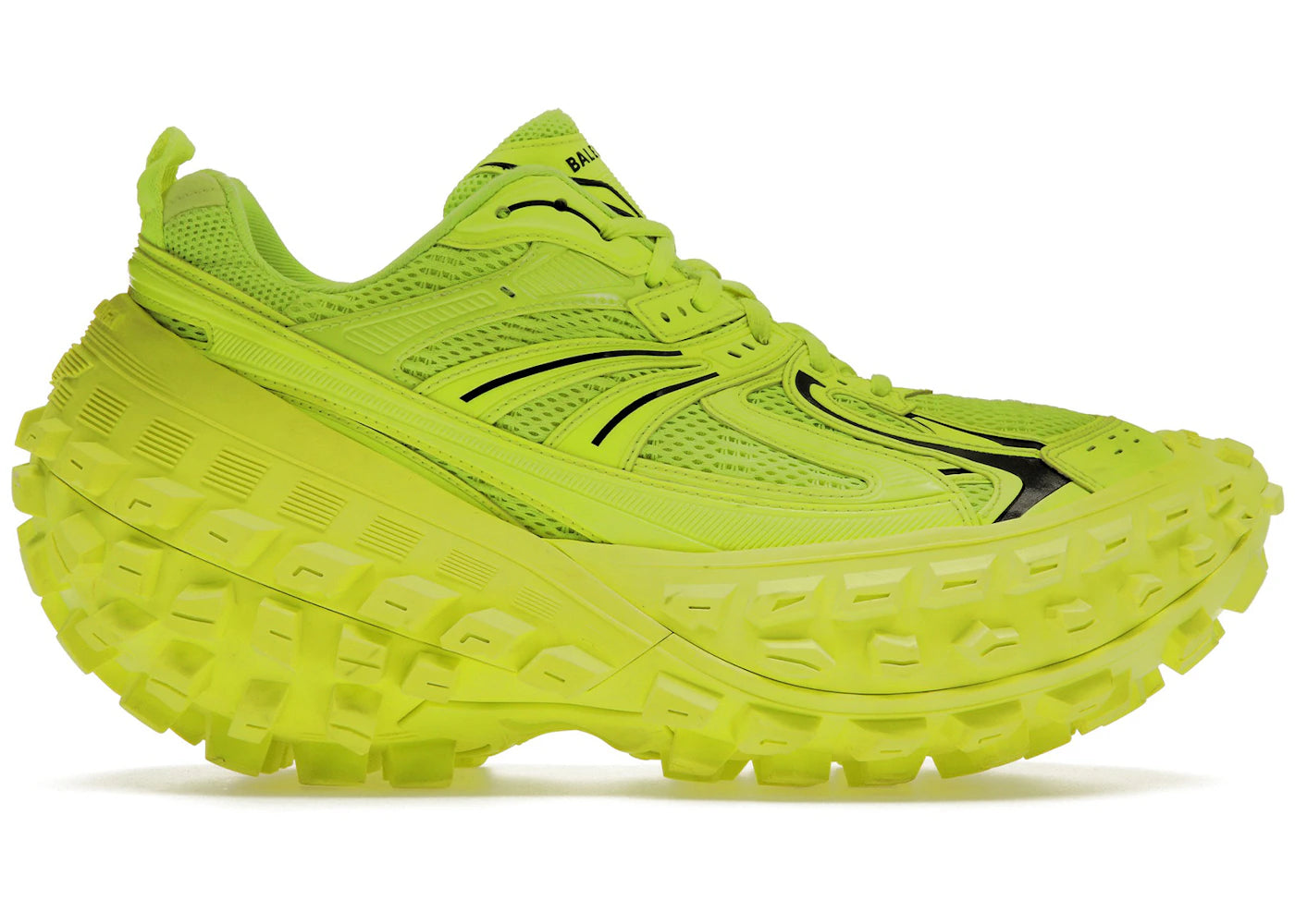 balenciaga defender fluo yellow