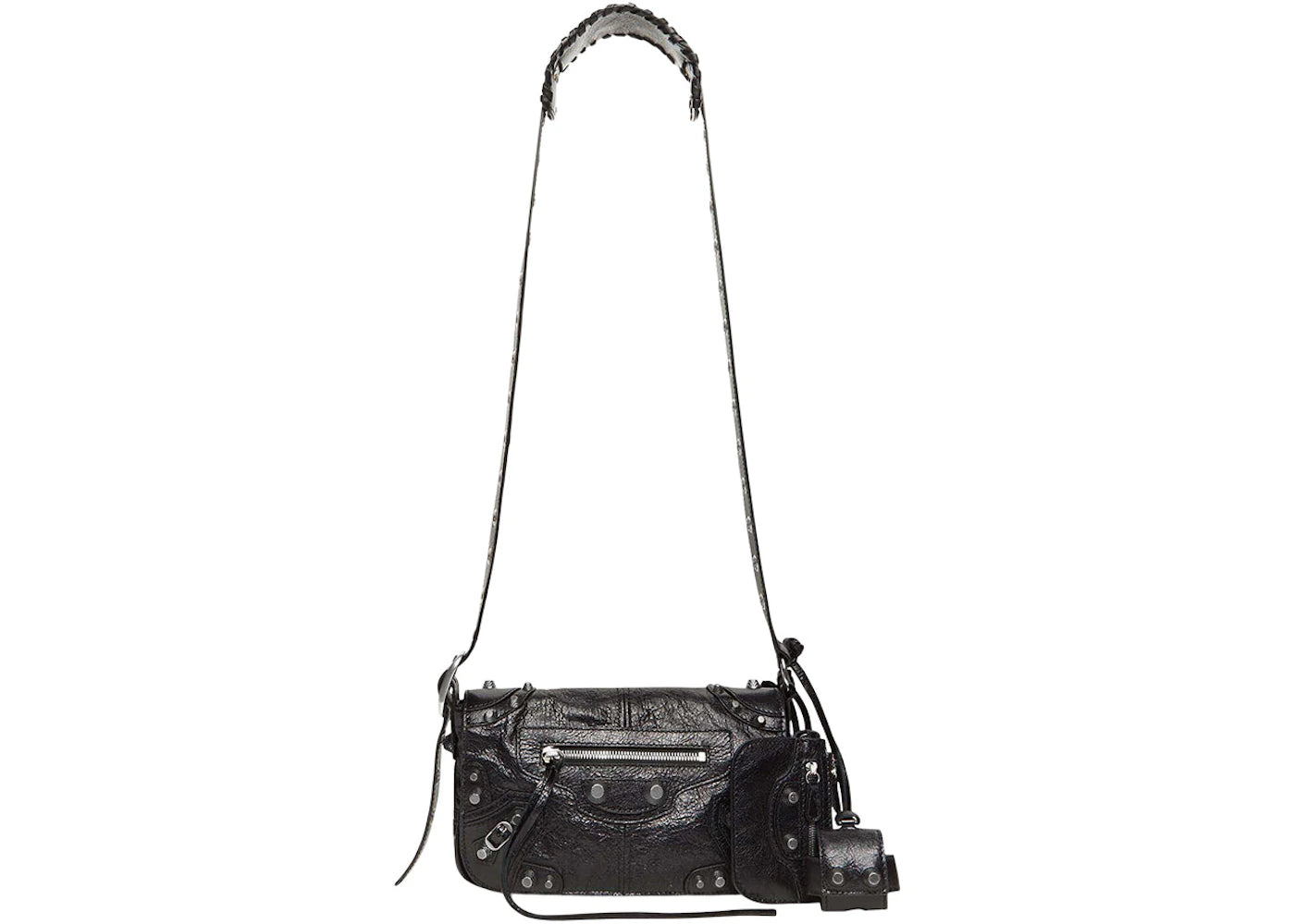 Balenciaga Flap Bag Le Cagole Xs Black