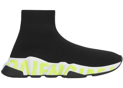 Balenciaga Graffiti Speed Black Fluo Green (Women'S)