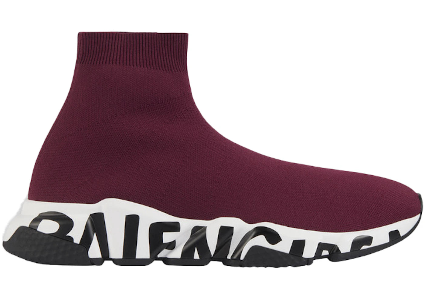 balenciaga graffiti speed purple