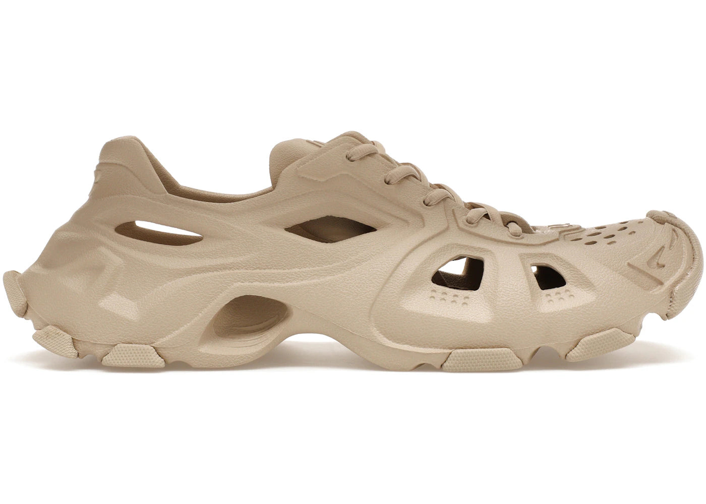 balenciaga hd lace up beige