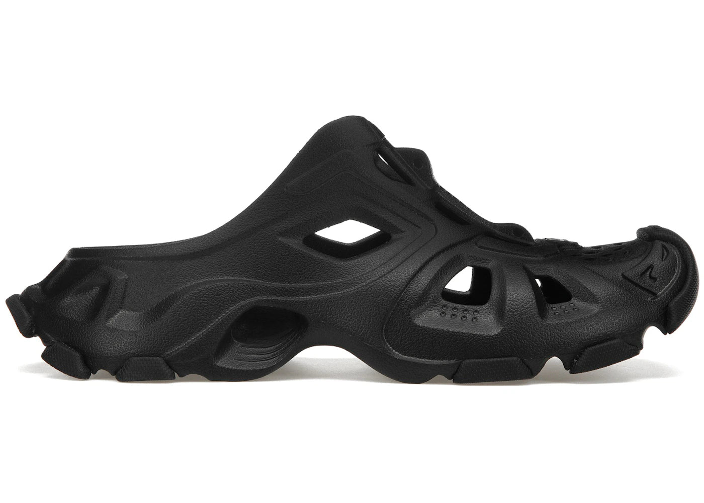 Balenciaga Hd Mule Black Rubber