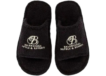 Balenciaga Home Sandal Balenciaga Hotels & Resorts Black Womens