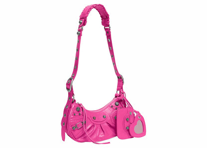 Balenciaga Le Cagole Shoulder Bag Xs Pink