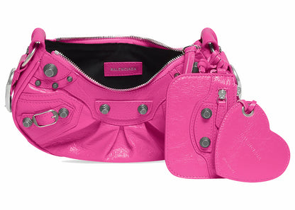 Balenciaga Le Cagole Shoulder Bag Xs Pink