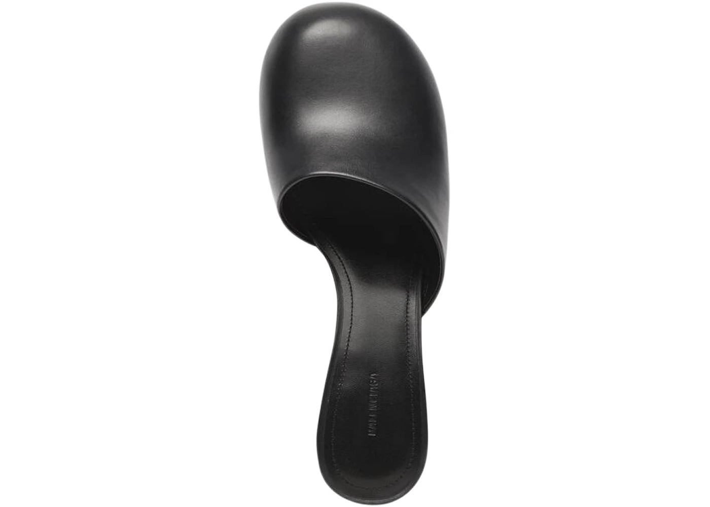 Balenciaga Lady 50Mm Mule Blacker Leather