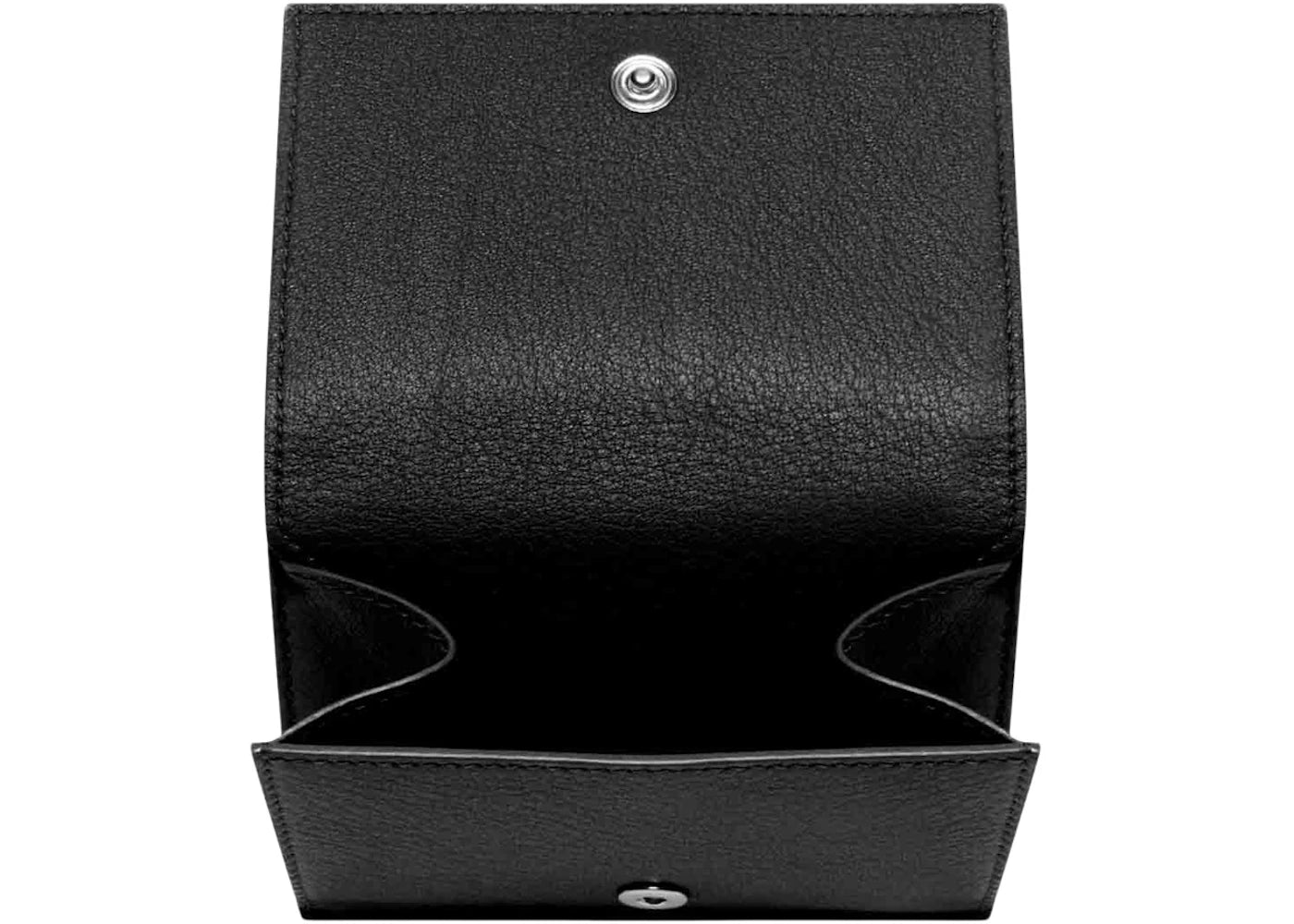 balenciaga men's cash wallet mini black/white 
