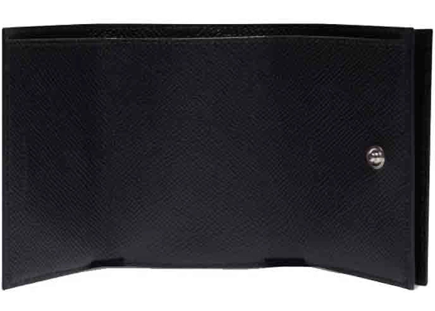 balenciaga men's cash wallet mini black/white 