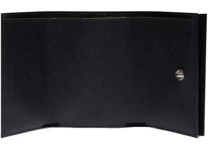 balenciaga men's cash wallet mini black/white 