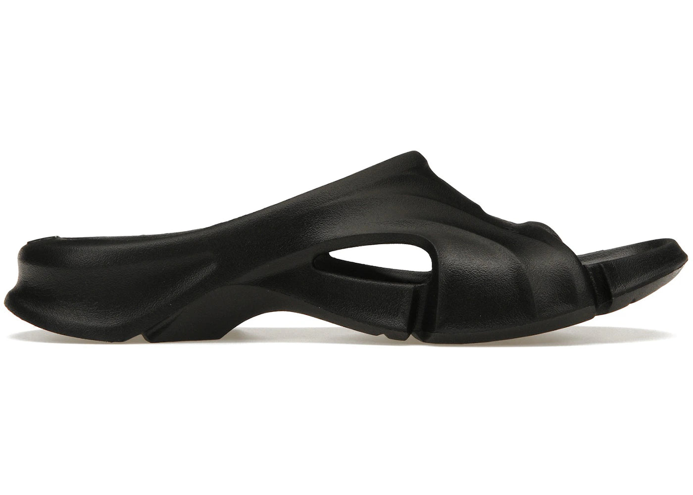balenciaga mold slide sandal black