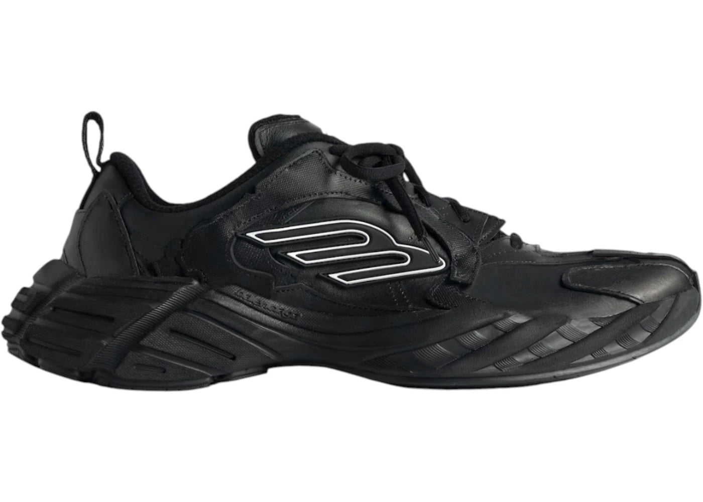balenciaga monday shoe black